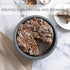 Kitchen Details 9.5 Inch Round Cake Pan, Nonstick, Durable, Easy to Clean, Oven Safe up to 500 Degrees, Gray