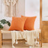 20x20 Inch Set 2 (50x50cm) GAWAMAY Decorative Throw Pillow Covers of for Living Room Couch Bed Sofa, Farmhouse Square