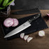 Kitchen Knife Set, 3-Pcs with Sheath, 8 Inch Chef Knife, 4.5 Inch Utility Knife, 4 Inch Paring Knife, Stainless Steel
