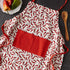DII Caliente Collection Kitchen Chef's Apron, Chili Peppers