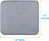 2 Pack Dish Drying Mats for Kitchen, Microfiber Drying Rack Pad, Kitchen Counter Mat - 18X16 Inch