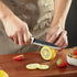 3PCS Chef Knife Set, Includes 7 inch Chef Knife, 7 inch Cleaver Knife, 4.5 inch Boning Knife (Blackening)