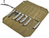 Professional Chef's Knife Roll - Waxed Canvas Knife Organiser, Culinary Bag Wrap for Travel Tool Storage