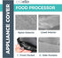 Crutello Food Processor Cover with Storage Pockets for Large Custom 11-14 Cup Processor