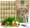 Organo Republic 25 Winter Vegetable & Green Seeds Variety Pack for Outdoors