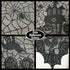 Halloween Tablecloth - Gothic Black Lace Spider Web Table Cover for Masquerade, Dinner Party, 53x68 Inches