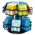 12 140 NHZ Tea Bag Organizer - Spinning Carousel Holder With Compartments, Up to Tea Bags Storage, Black Powder Coated