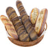 Gresorth 5pcs Artificial French Bread Set for Decoration Highly Simulated Fake Rye