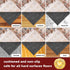 BAGAIL Felt and Natural Rubber Backing Rug Pads, 1/4” Thick, 2 x 8 Ft Non Slip Carpet Gripper for Hardwood Floors
