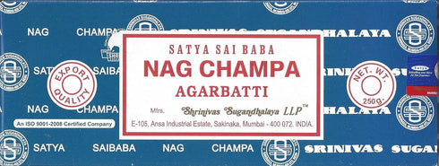 Satya Sai Baba Nag Champa Agarbatti Incense (250 gm)