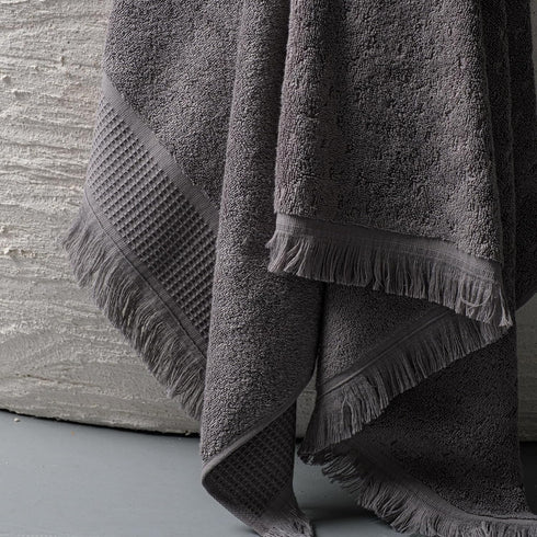 Set 6 (2 2 2 Set SOFE H&L | NADIAS Luxury Turkish Cotton Towel of Bath Towels Hand Towels Wash Cloths) Gray | Light