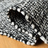 SAFAVIEH Vintage Leather Collection Accent Rug - 2' x 3', Light Grey & Black, Handmade Modern Leather