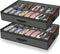 Under Bed Shoe Storage Organizer for Closet, 32 Pairs Sturdy Underbed Shoe