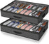 Under Bed Shoe Storage Organizer for Closet, 32 Pairs Sturdy Underbed Shoe