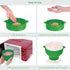 Microwave Popcorn Popper with Lids - Silicone, No Oil or Butter Required, Collapsible Bowls, BPA-Free, Movie Night