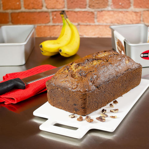 Fat Daddio's BP-5639 Anodized Aluminum Bread Loaf Pan, 4.875 x 2.75 x 2 Inch