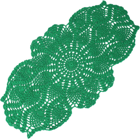 23 12 Inch One Piece x Oval Doilies Crochet for Dressers and End Tables Crafts Disposable Small Valentines Doilies