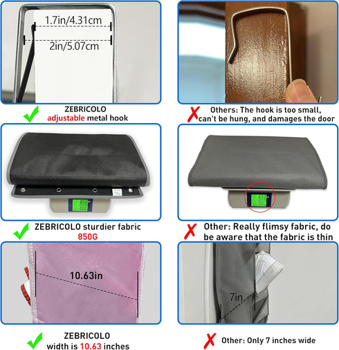70 20-30-Pair 13 Over The Door Shoe Organizer, Pounds Large Capacity, shoe organizer, Heavy Duty-Extra Deep Pockets
