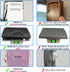 70 20-30-Pair 13 Over The Door Shoe Organizer, Pounds Large Capacity, shoe organizer, Heavy Duty-Extra Deep Pockets