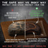 Artisan Meat LAB 5pcs. 8x12 (20x30 cm), 1-4 lb 0.5-2 Dry Age Bag for Beef Steak. Easily Create Delicious DIY Aged Meat.