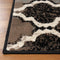 Superior Indoor Small Area Rug 3' x 5', Chocolate, Jute Backed, Modern Geometric Trellis Floor Decor