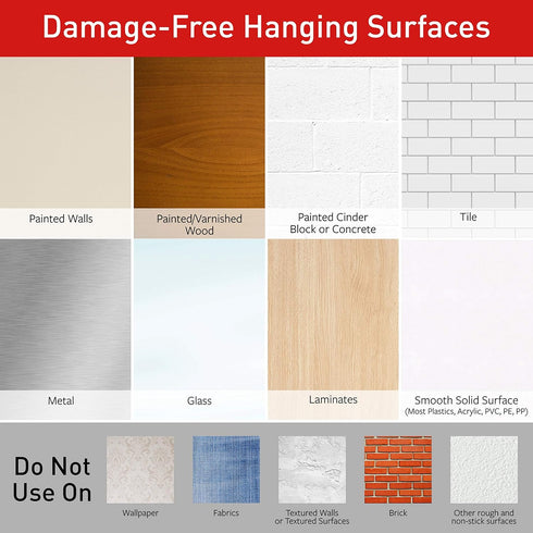 Command Small Decorating Clips, White, 20 Clips, 24 Strips, Damage-Free Decorate