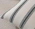 20x20 Set 2, Cethom Boho Throw Pillow Covers of Beige and Black Striped Decorative Pillow Cases for Couch Chair Bed