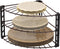 Simple Houseware 3-Tier Counter Corner Shelf Organizer, Bronze