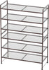 3-Tier Simple Houseware Stackable Mesh Shoe Rack, Bronze