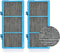 Nispira Total Air True HEPA + Infused Activated Carbon Filter Replacement Compatible with Holmes AER1 HAPF30AT Purifier