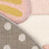 Size:2'8" 4'11" Kids Room Rug Pastel Colors Butterflies Check Pattern Spots Flowers Colourful, x