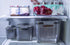 Kitchen Spaces Small Colander - Stackable Food Storage Bin, Grey