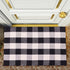 RAJRANG Buffalo Plaid Rug, 23.6 x 35.4 Inches, Cotton Washable Door Mat, Checkered Indoor Outdoor Decor