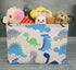 Rectangular Collapsible Storage Basket Organizer Bin, Waterproof Toy Box for Home/Dorm/Kitchen/Pet/Office/Closet