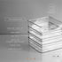 BINO 4-Piece Drawer Organizer Bin Set, Multi-Purpose Storage, Durable BPA-Free Desk Drawer Organizer