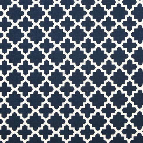 DII Lattice Tabletop Collection Table Runner - 14x108 Nautical Blue