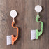 Slick Window Track Cleaning Brush, 2 Pack - Window Groove Cleaner Tool for Gap Cleaning, Orange/Green