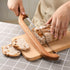 Uprichya Bread Knife for Homemade Bread Sourdough, Serrated Bread Slicer & Bread Bow Knife with Ergonomic Grip