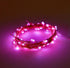 6 20 Hometown Evolution, Inc. Pink Fairy Lights - Battery Operated - Foot Pink LED Micro Lights on Copper Wire