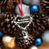 Personalized 2025 New Home Christmas Ornament Gift Box - Key Shape First House Customized Shatterproof Acrylic