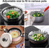 Stainless Steel Steamer Basket - Expandable Vegetable Steam Baskets for Various Size Pots (5.5" to 9.3")