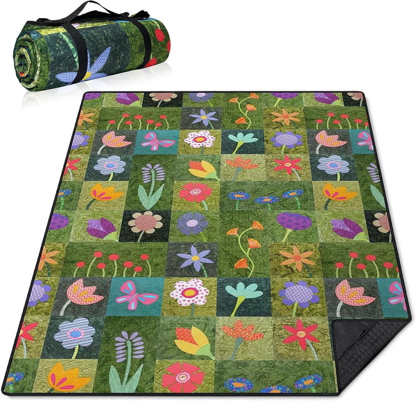 Supfitness Extra Large Picnic Blankets Waterproof Foldable (60 "x 80") Beach Blanket Waterproof