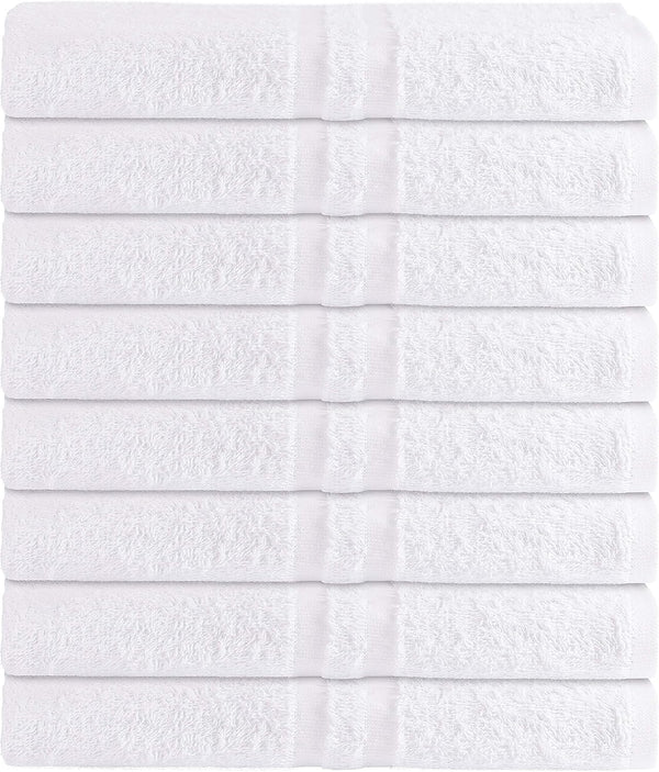 GREEN LIFESTYLE Luxury Bath Towel - White Large Bath Towels Pack for