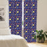 Lunarable Space Curtains, Astronomy Themed Window Treatments, 2 Panel Set for Living Room, Purple Blue