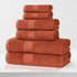 6-Piece Set, 2 2 2 Superior Eco-Friendly Cotton Towel Bathroom, Shower, Spa, Large and Small Assorted Towels for Home
