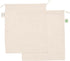 2 Pack (2 12x15) Reusable Linen Sourdough Bread Bags - Reusable, Undyed, Toxic-free, Washable and Perfect for Storing