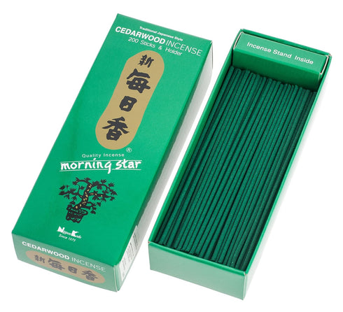 Morning Star Cedarwood, 200 Sticks