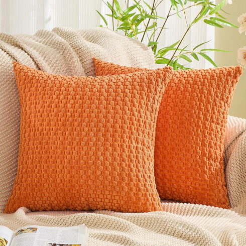 GAWAMAY Decorative Throw Pillow Covers 20x20 Inch Set of 2 for Living