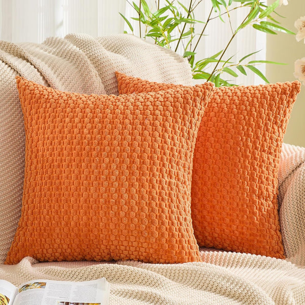 GAWAMAY Decorative Throw Pillow Covers 20x20 Inch Set of 2 for Living