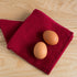 Now Designs Set of 4 Ripple Kitchen Dishcloths, Carmine Red